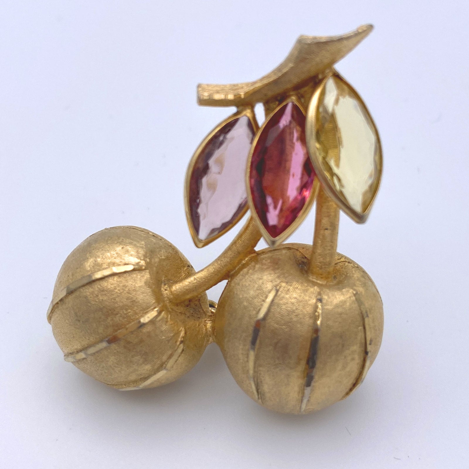 コスチュームジュエリー 宝石カラー コンビネーション ガラス1 ブローチ コスチュームジュエリー 宝石カラー コンビネーション ガラス1